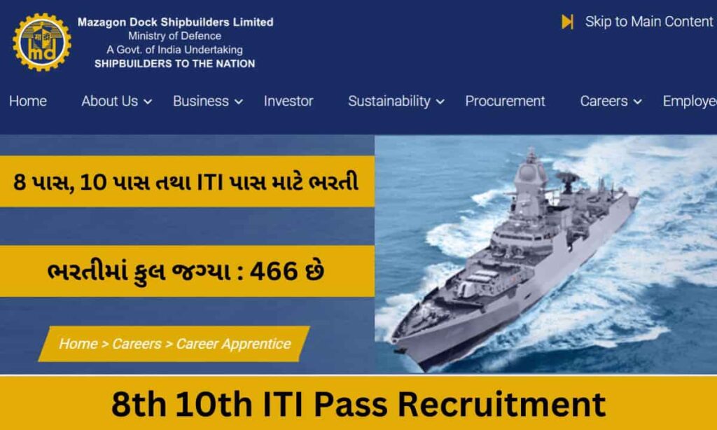 8th 10th ITI Pass Recruitment